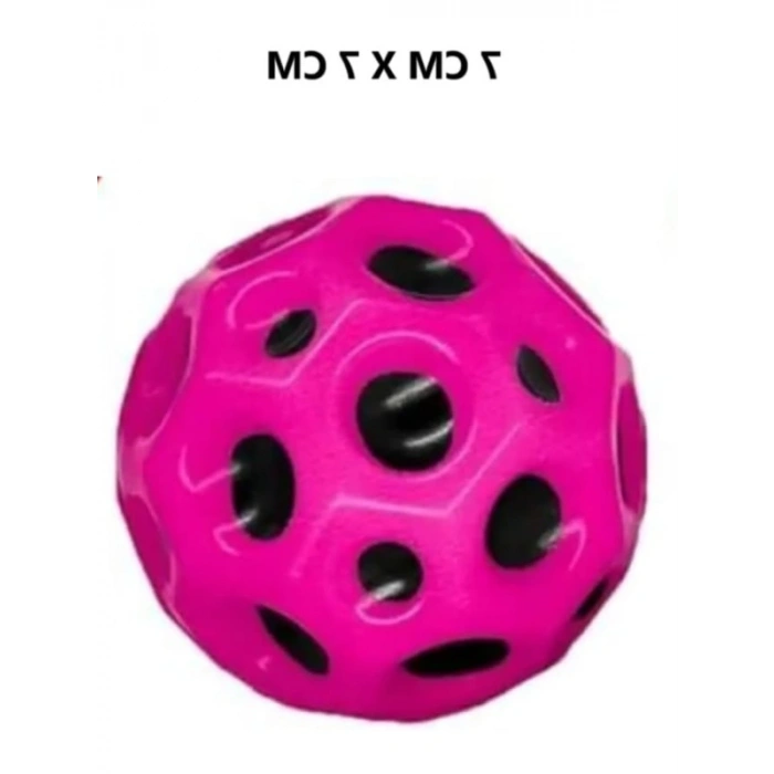 Yüksek Atlama Özelliğine Sahip Eğlenceli Top - Mor Renk