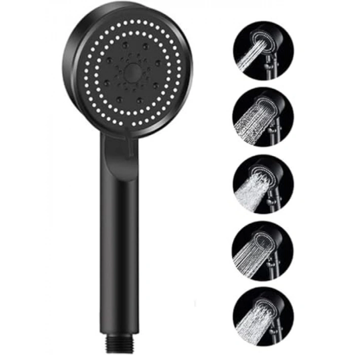 Yüksek Basınçlı 5 Fonksiyonlu Duş Başlığı