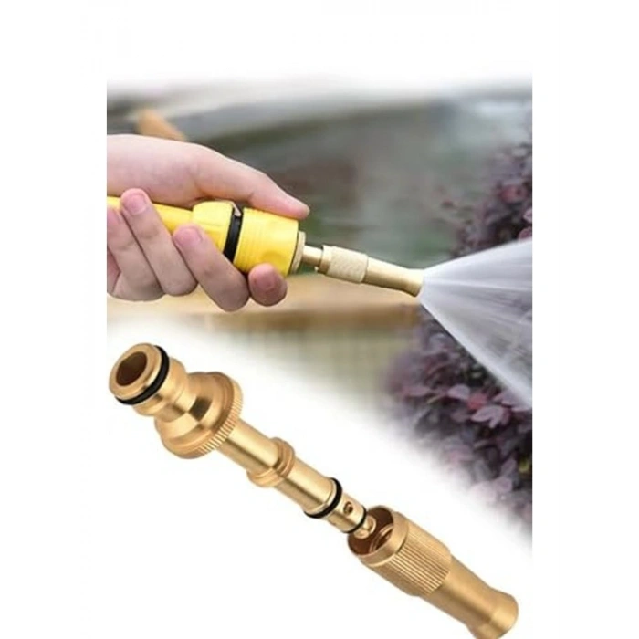 Yüksek Basınçlı Ayarlanabilir Su Püskürtme Başlığı ile Bahçe Sulama