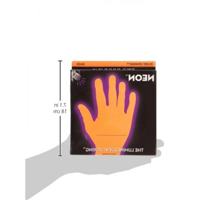 Yüksek Çözünürlüklü Neon Bas Gitar Telleri