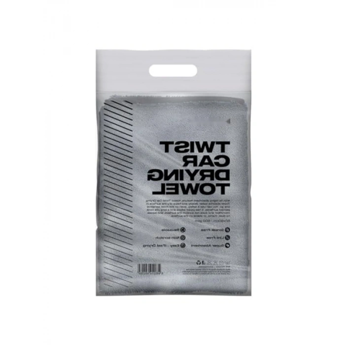 Yüksek Emici Mikrofiber Araç Kurulama Havlusu - 60x90 cm