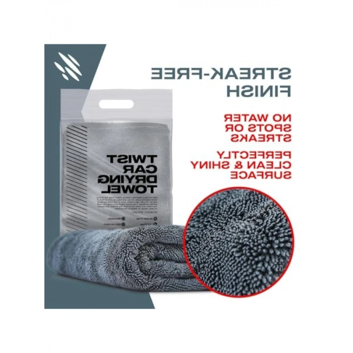 Yüksek Emici Mikrofiber Araç Kurulama Havlusu - 60x90 cm