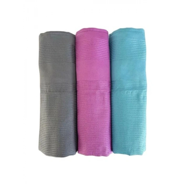 Yüksek Emicilikte Mikrofiber Bez Seti, 3 Adet, Temizlik İçin