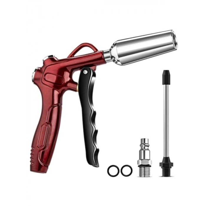 Yüksek Hacimli Hava Üfleme Tabancası | Paslanmaz Çelik Uzatma