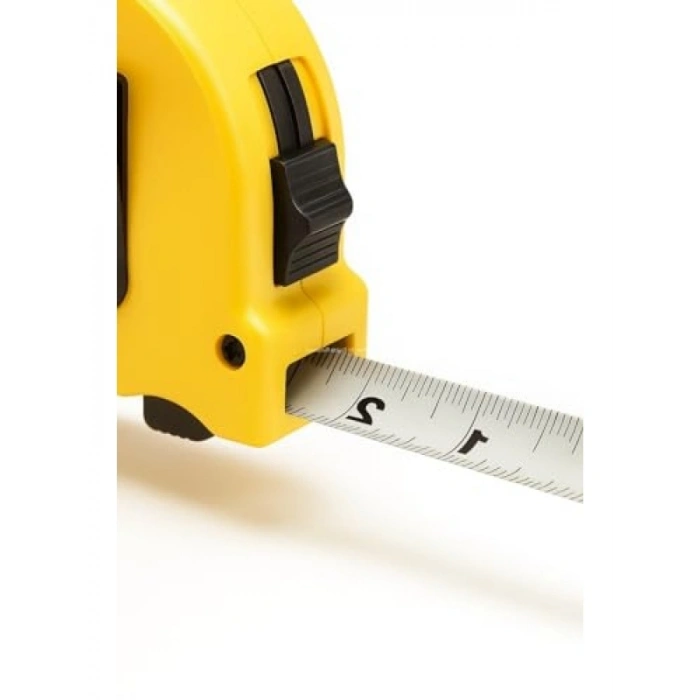 Yüksek Hassasiyetli Çelik Şerit Metre, 5M - 19MM