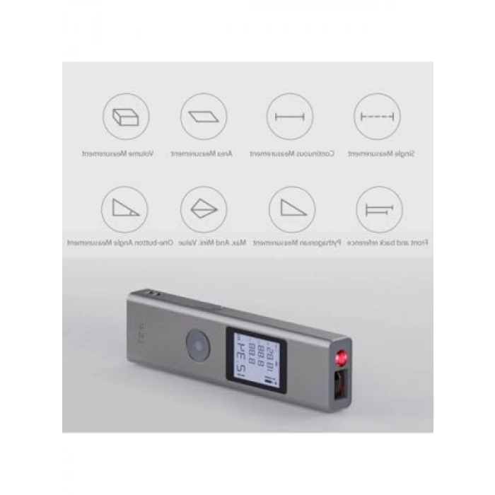 Yüksek Hassasiyetli Lazer Metre, 40 m Menzil