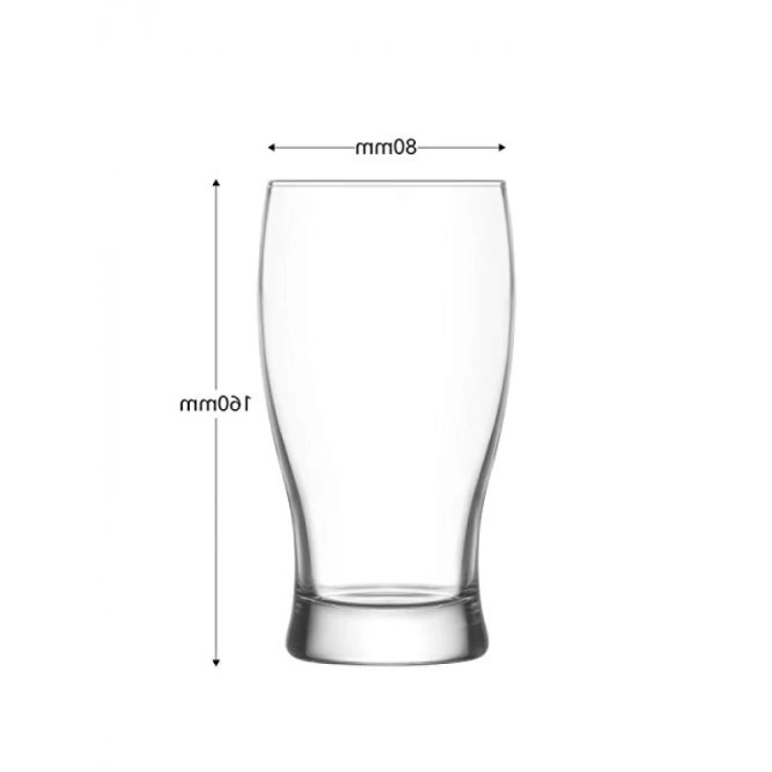 Yüksek Kalite 6lı Bira Bardağı Seti - 580 cc