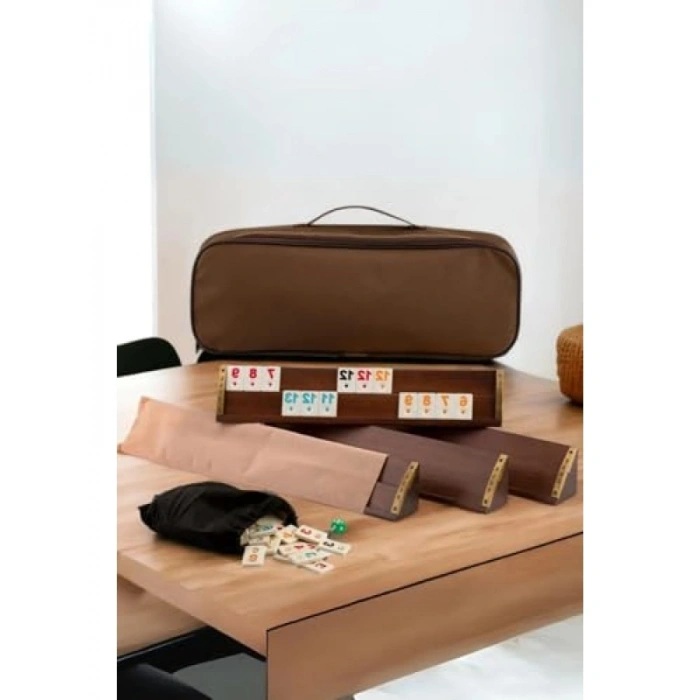 Yüksek Kalite Birinci Sınıf Ağaç Okey Seti