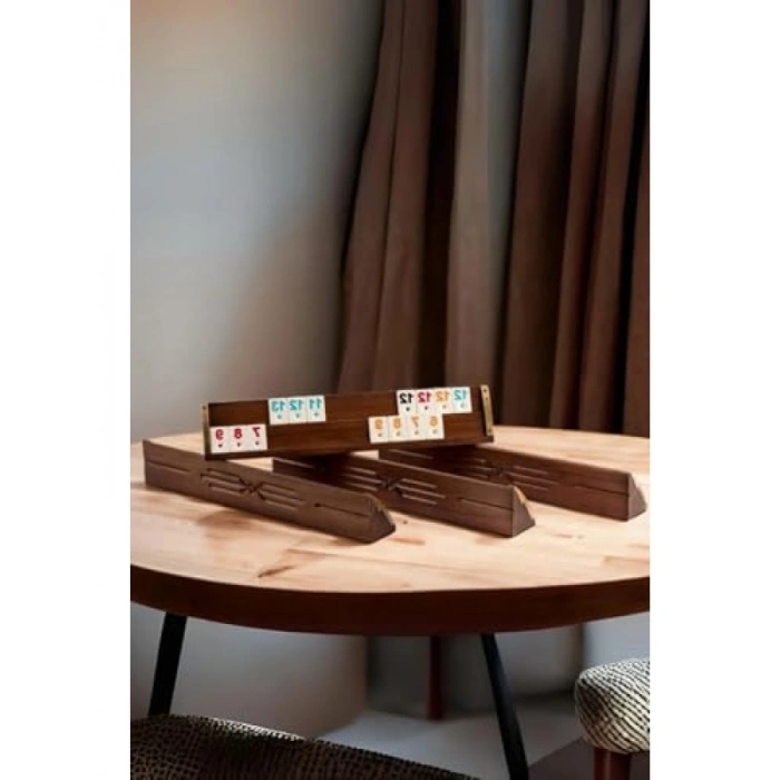 Yüksek Kalite Birinci Sınıf Ağaç Okey Seti