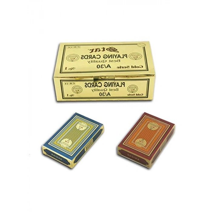 Yüksek Kalite İskambil Oyun Kağıdı - 2li Set