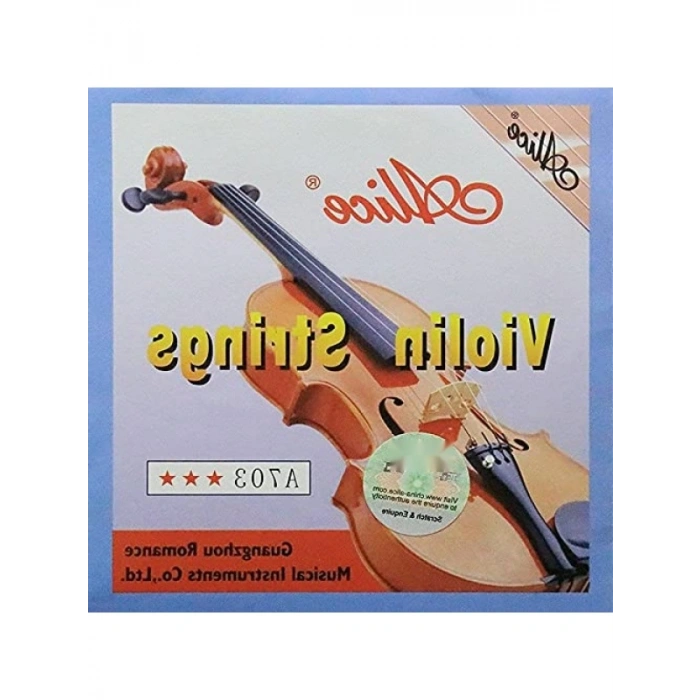 Yüksek Kalite Keman Teli Seti - E, A, D, G Telleri