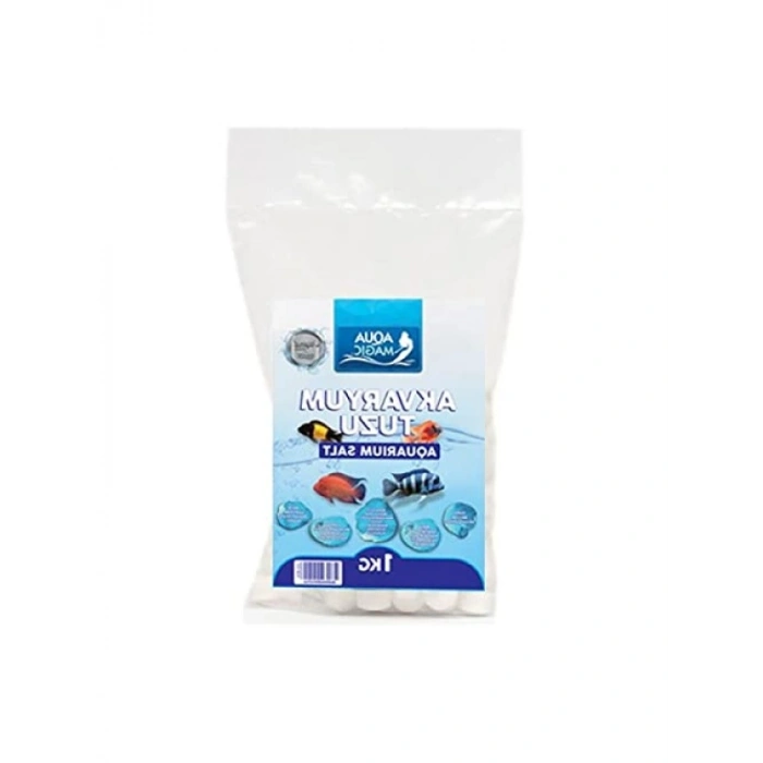 Yüksek Kalite Poşet Akvaryum Tuzu, 1 kg