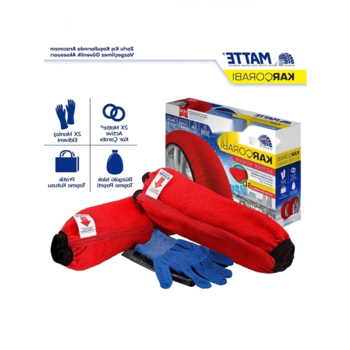 Yüksek Kalite Tekstil Kar Zinciri - Lastik Kar Çorabı