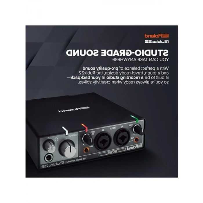 Yüksek Kalitede Taşınabilir Ses Arayüzü - RUBIX22