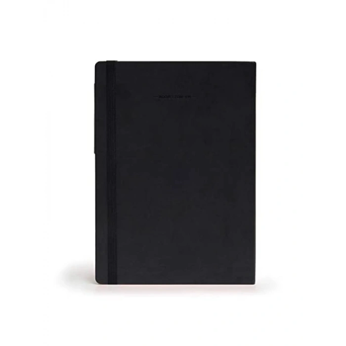 Yüksek Kaliteli 17 x 24 cm Siyah Not Defteri