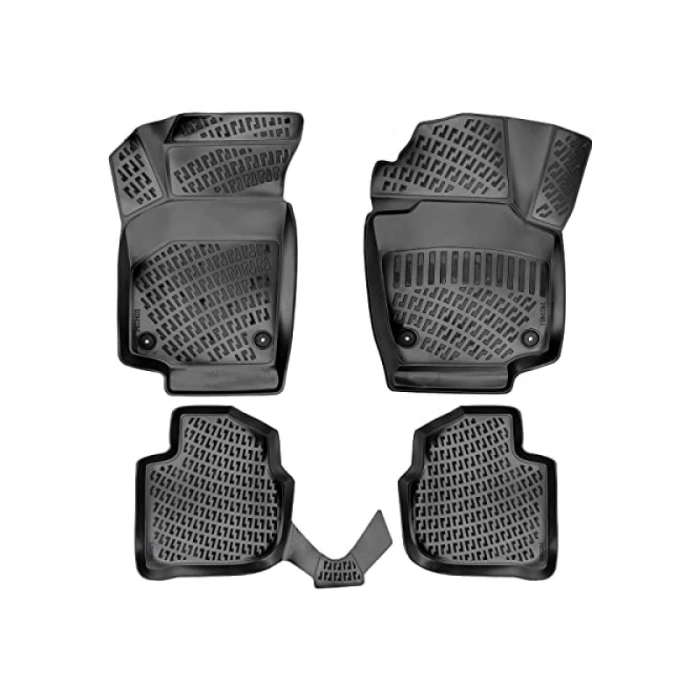 Yüksek Kaliteli 3D Havuzlu Paspas - Skoda Rapid (2012 Sonrası) Uyumlu