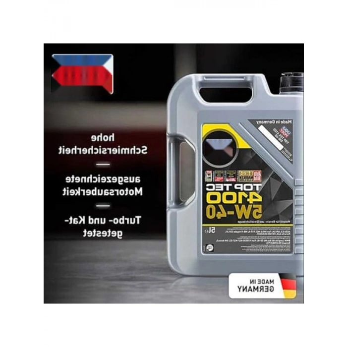 Yüksek Kaliteli 5W-40 Motor Yağı 4 Litre