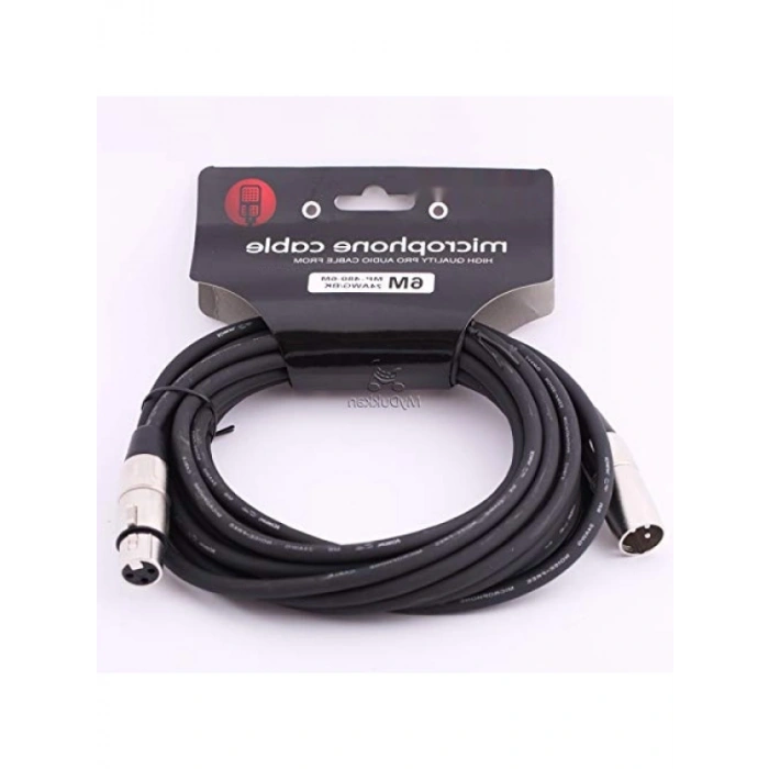 Yüksek Kaliteli 6 Metre Mikrofon Kablosu