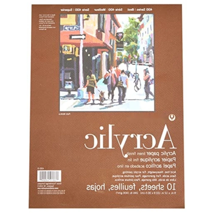 Yüksek Kaliteli Akrilik Defter A4 400gr