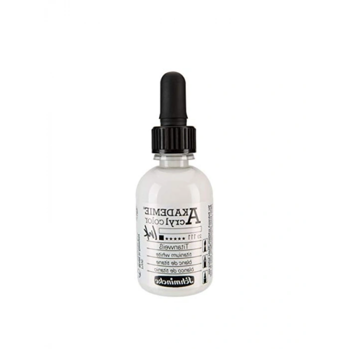 Yüksek Kaliteli Akrilik Mürekkep 50 ml - Titanium Beyaz