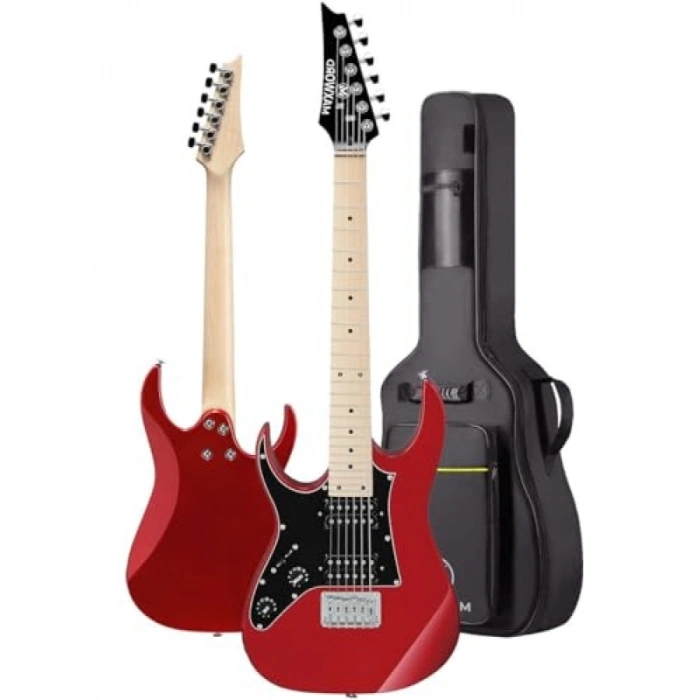 Yüksek Kaliteli Amfili Elektro Gitar Seti - 50W Maple Klavye