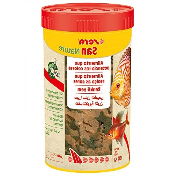 Yüksek Kaliteli Balık Yemi, 1000 ml, 210 Gr