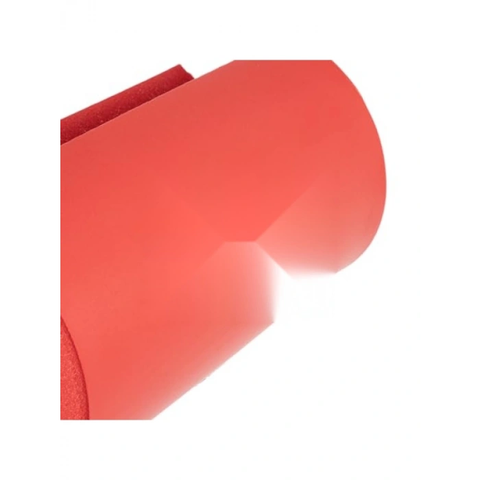 Yüksek Kaliteli Bar-Squat Pedi - Kırmızı, 44 cm Boy, 10 cm Dış Çap