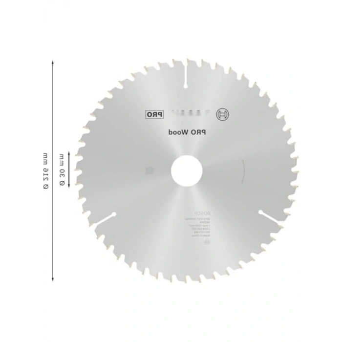 Yüksek Kaliteli Daire Testere Bıçağı - Ahşap Kesim, 1 Adet