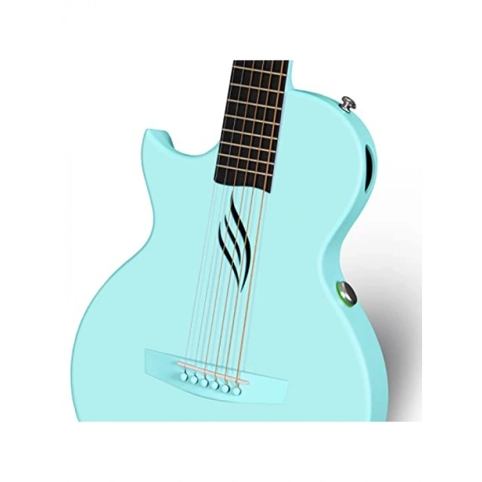 Yüksek Kaliteli Elektro Akustik Gitar, Mavi Renk