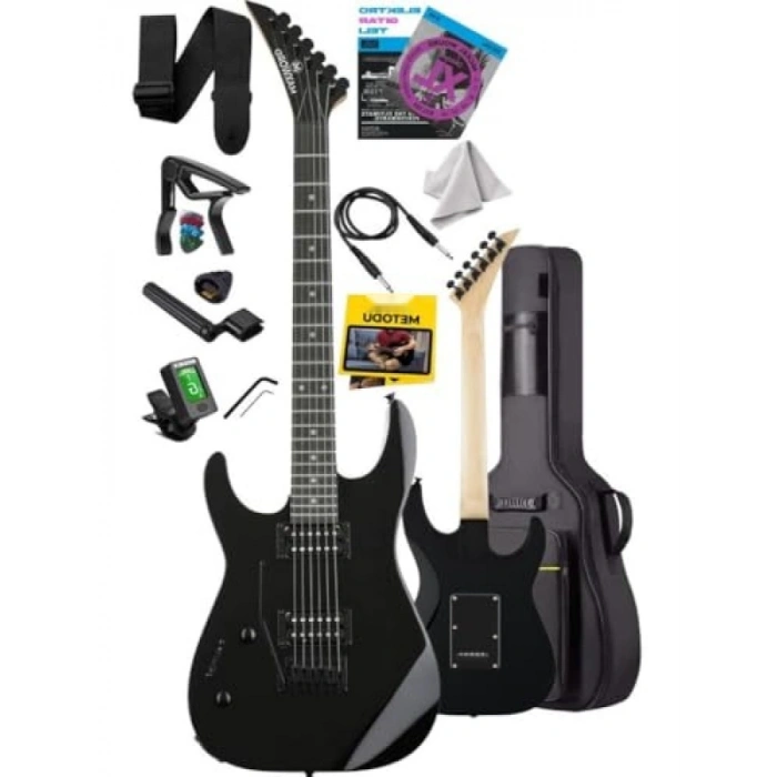 Yüksek Kaliteli Elektro Gitar - Grade Black Rosewood Klavye