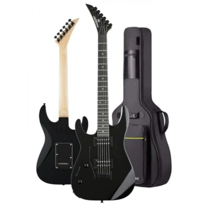 Yüksek Kaliteli Elektro Gitar - Grade Black Rosewood Klavye