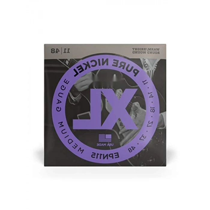 Yüksek Kaliteli Elektro Gitar Tel Seti - Pure Nickel - Blues/Jazz