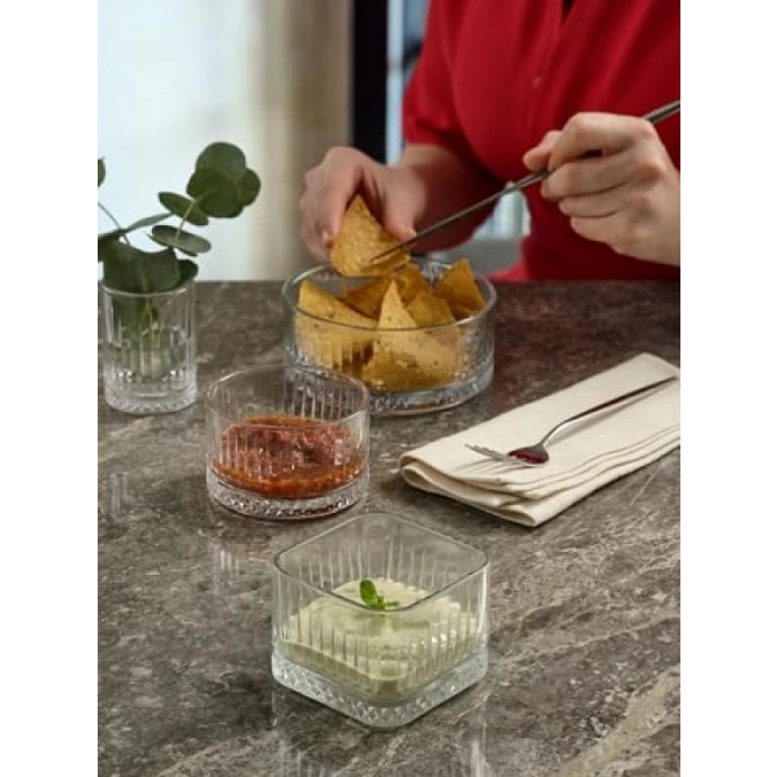 Yüksek Kaliteli ELYSIA Kase Seti - 4lü Hediye Kutu