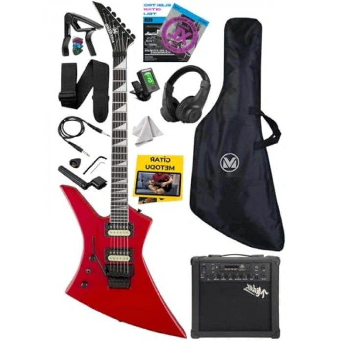 Yüksek Kaliteli Floyde Rose 2x Zebra Manyetikli Elektro Gitar Seti