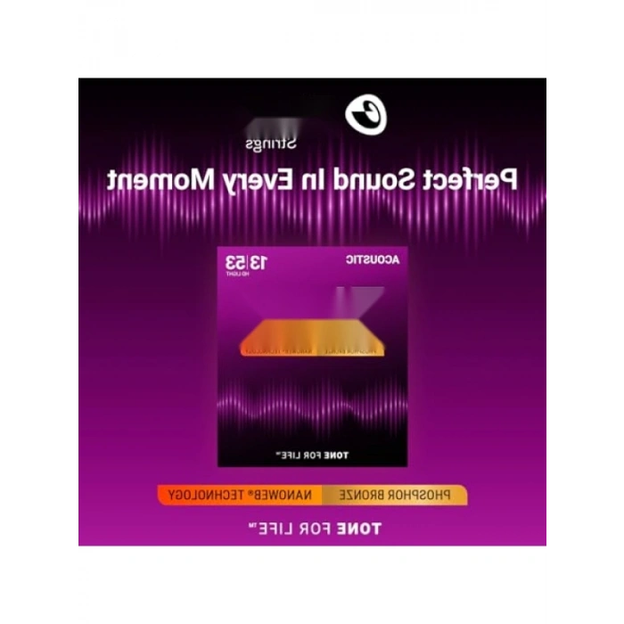 Yüksek Kaliteli Fosfor Bronz Akustik Gitar Teli (16182)