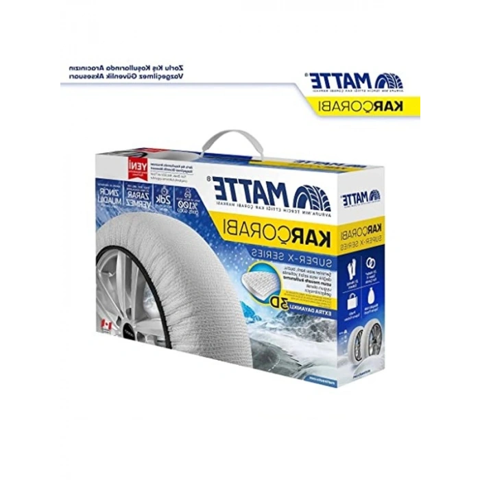 Yüksek Kaliteli Kar Zinciri Tekstil Kar Çorabı, Büyüklük: Large