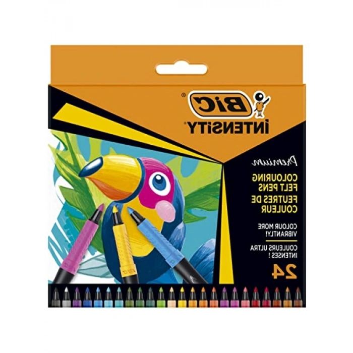 Yüksek Kaliteli Keçeli Boya Kalem Seti (24 Renk)