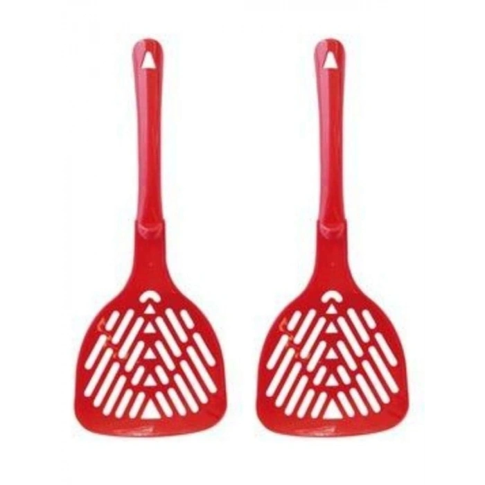 Yüksek Kaliteli Kedi Kumu Küreği, 2li Paket