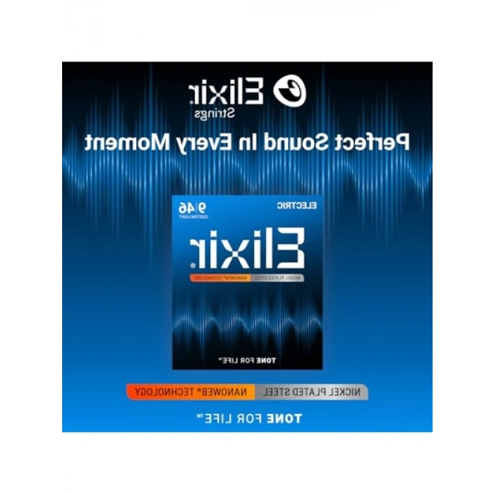 Yüksek Kaliteli Nanoweb Custom Light Elektro Gitar Teli (9-46)