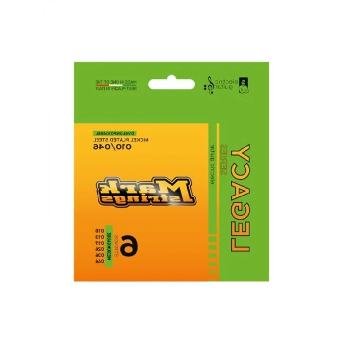 Yüksek Kaliteli Nikel Kaplama Çelik Elektro Gitar Teli 10-46