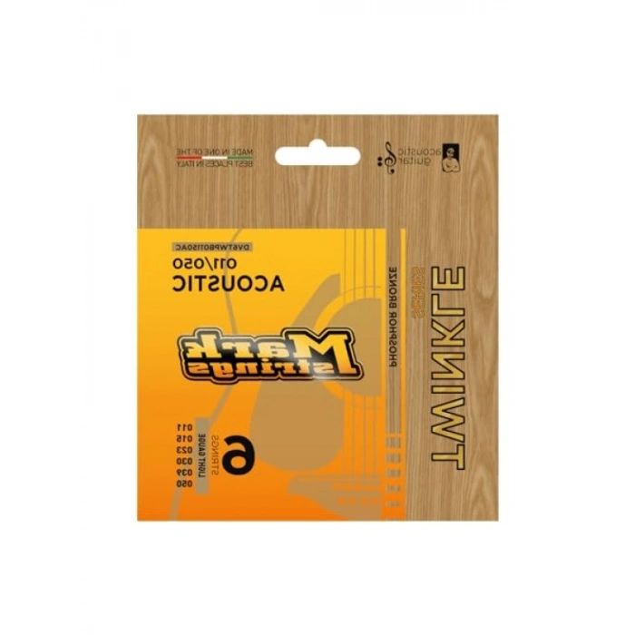 Yüksek Kaliteli Phosphor Bronze 11-50 Akustik Gitar Teli