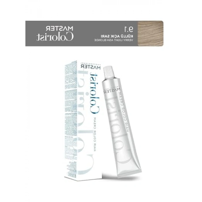 Yüksek Kaliteli Saç Boyası, 60 ml Küllü Açık Sarı