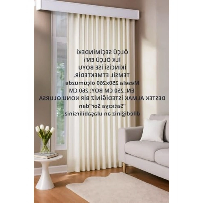 Yüksek Kaliteli Saten Güneşlik, 250 x 200 cm