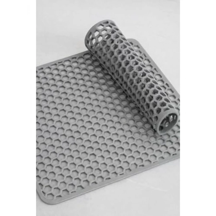 Yüksek Kaliteli Silikon Bulaşık Kurutma Matı - 32x32 cm