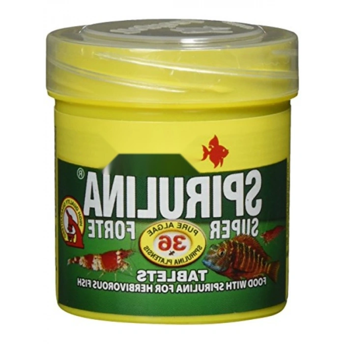 Yüksek Kaliteli Spirulina Forte Tabletleri, 50ml 36gr