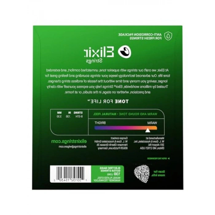 Yüksek Kaliteli Tek Bas Gitar Teli (130)