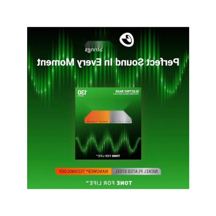 Yüksek Kaliteli Tek Bas Gitar Teli (130)