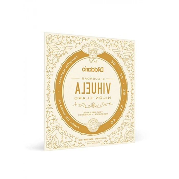 Yüksek Kaliteli Vihuela Saiten Seti - Normal Tension