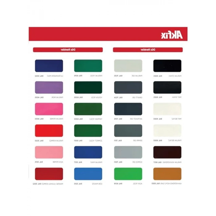 Yüksek Kapatıcılık Sprey Boya, UV Dayanıklı ve Hızlı Kuruyan