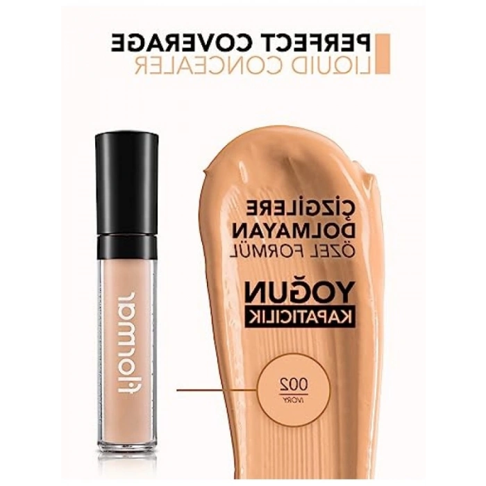 Yüksek Kapatıcılıkta Likit Kapatıcı - 002 Ivory Renk